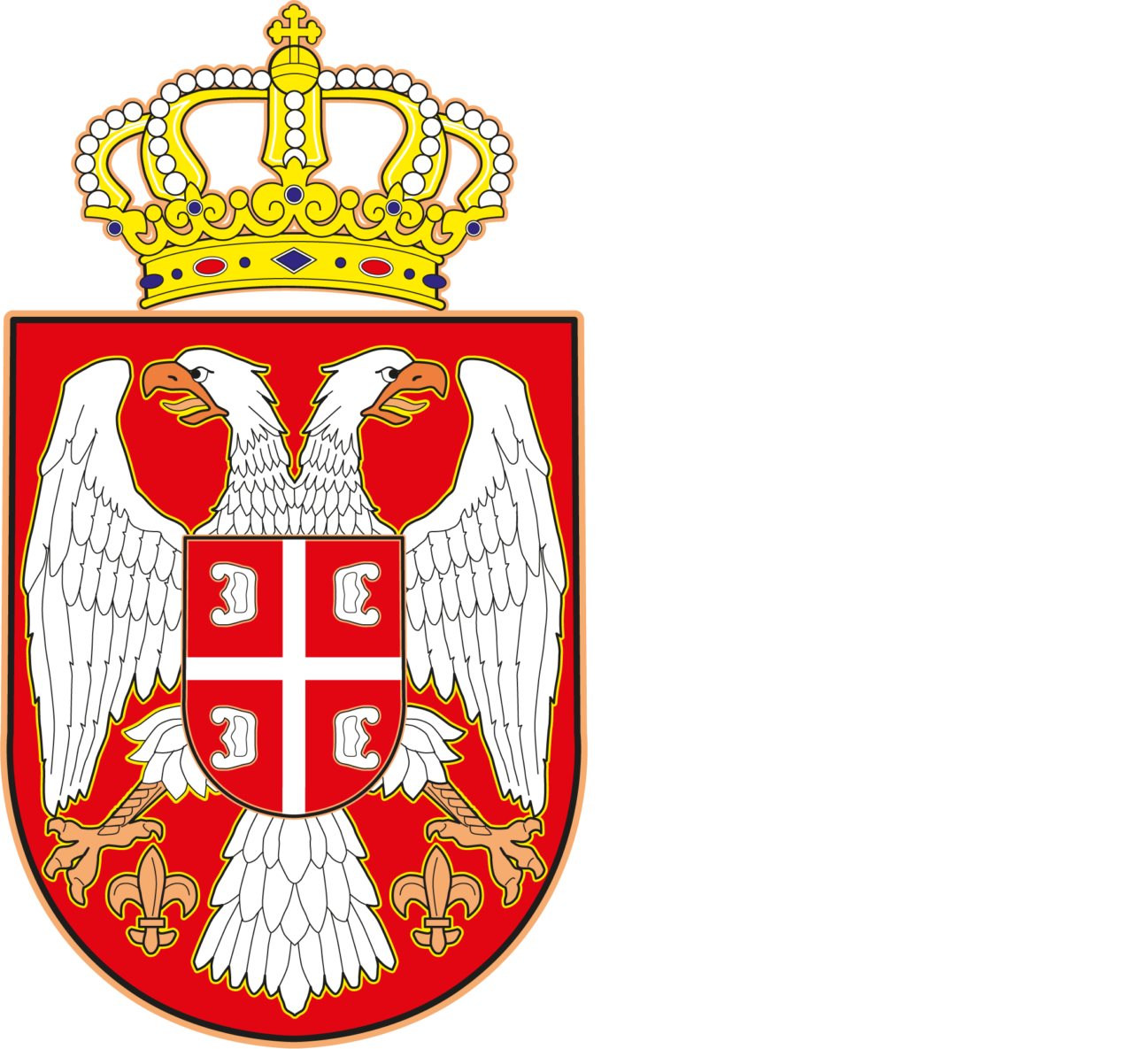 Escudo de la República de Serbia PNG Imagenes gratis 2024 PNG Universe